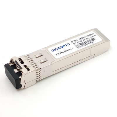módulos de receptores duales del LC del duplex del PIN el 10km SMF de 6G SDI SMPTE SFP NO-MSA