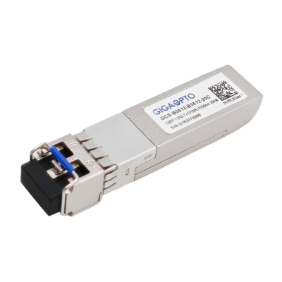 Módulo dual LX 1310nm TX 1550 nanómetro RX SMF los 20km del transmisor-receptor de 1G BIDI CSFP