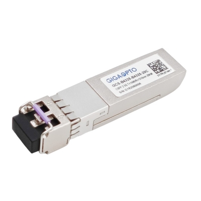 2 DOM del transmisor-receptor los 20km TX1490 RX1310 LC de la fibra 2.488Gbps CSFP BIDI SM