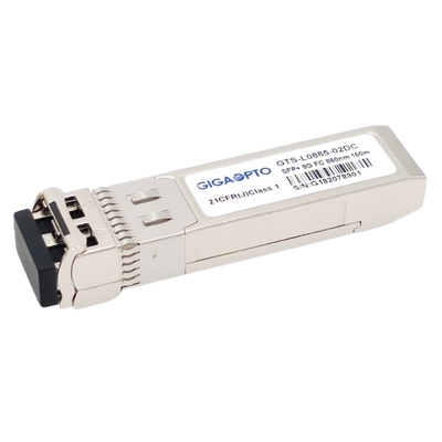 DOM LC MMF del módulo los 300m del transmisor-receptor de la fibra del interruptor 850nm del canal 8GFC SFP+ de la fibra 8G