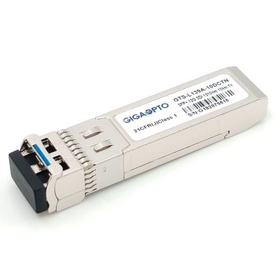de 12Gbps el 10km del solo transmisor 1310nm de SFP del transmisor-receptor del módulo DOM video de MSA Pinout LC SMF no
