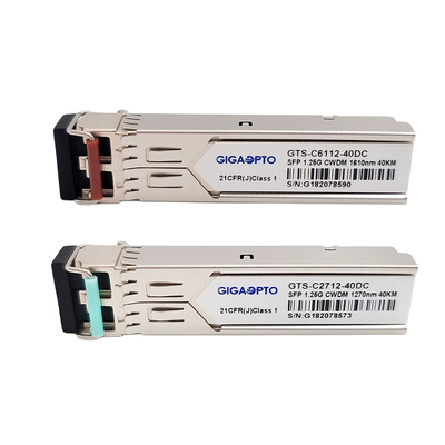 Transmisor-receptor los 40km SMF de 1000BASE-CWDM SFP para Cisco CWDM-SFP-xxxx