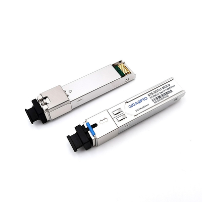 GPON SFP Transceptor de modo único 2.488Gbps/1.244Gbps 20Km Red de fibra óptica