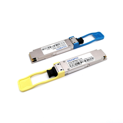 Transceptor 100G QSFP28 con conector LC dúplex Tasa de datos de hasta 100G