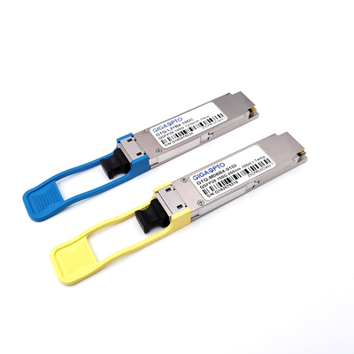 Transceptor de fibra óptica monomodo QSFP28 LR4 100G para centros de datos/telecomunicaciones/red empresarial