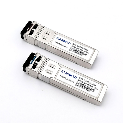 25Gbps Conector de conexión LC Red de velocidad de datos Transceptor de fibra óptica