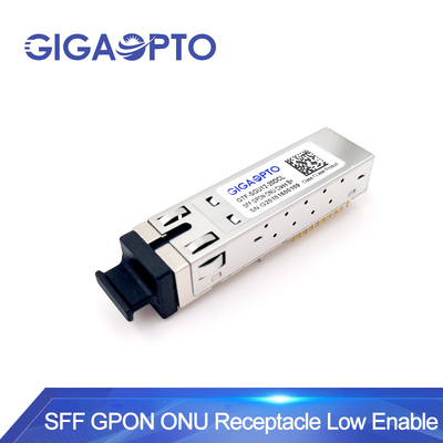 SFF GPON ONU Clase B+ 1310nm-TX/Rx1490nm-RX Transceptor de 20 km