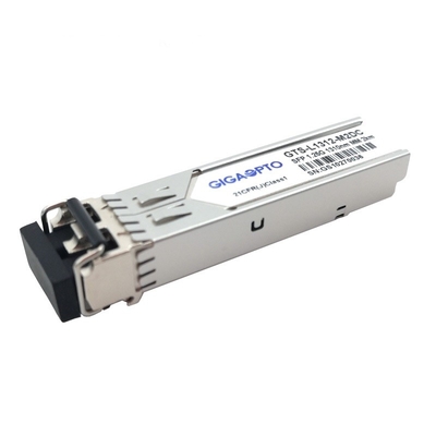 Duplex óptico LC del módulo del transmisor-receptor de los DOM 1.25G de SFP 1000BASE-SX 1310nm MMF los 2km