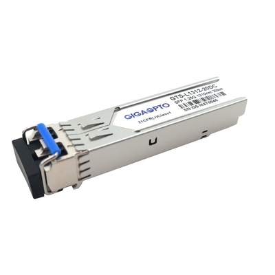duplex LC DOM Transceiver del módulo de 1.25G SFP 1310nm los 20km 1000BASE-LX/LH SMF