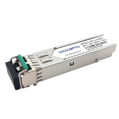 Duplex óptico LC DOM Module del transmisor-receptor de SFP 1.25G 1000BASE-EZX 1550nm el 120km SMF
