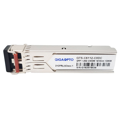 DOM a dos caras del módulo 1.25G 1000BASE CWDM 1270 1610nm el 120km LC SMF del transmisor-receptor de SFP