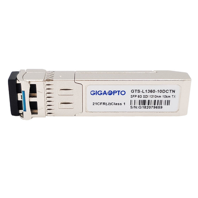 solos módulos de transmisor de 6G SDI SMPTE SFP 1310nm el 10km SMF LC MSA