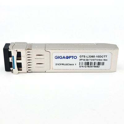 módulo de transmisores dual del LC del duplex de 6G SDI SMPTE SFP 1310nm el 10km SMF NO-MSA
