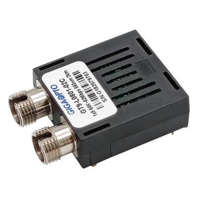 Transmisor-receptor óptico multi a dos caras 64K~52Mbps 850nm los 2km MMF del modo 1x9 del ST del SC FC