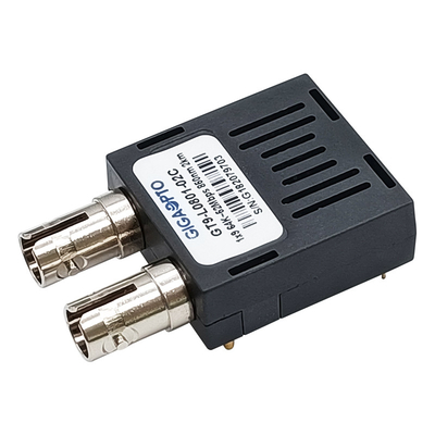 Transmisor-receptor óptico multi a dos caras 64K~52Mbps 850nm los 2km MMF del modo 1x9 del ST del SC FC