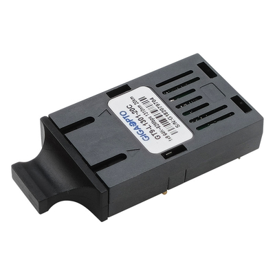 módulo a dos caras óptico del transmisor-receptor del solo modo del ST del SC FC del transmisor-receptor 1310nm SMF los 20km de 64K~52Mbps 1x9