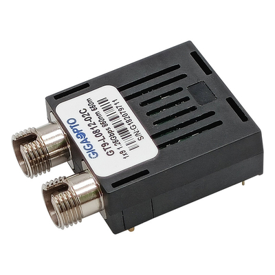 módulo a dos caras LVPECL PECL del transmisor-receptor de 1.25Gbps 1x9 850nm MMF los 550m SC/FC/ST