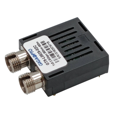ST del SC FC del duplex del módulo del transmisor-receptor de 1x9 2.5Gbps 850nm los 550m MMF LVPECL PECL