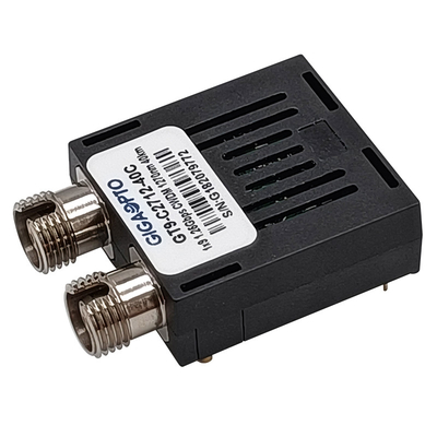 módulo óptico del transmisor-receptor del ST FC del SC del duplex del transmisor-receptor 1x9 1.25Gbps de los 40km CWDM 1270nm 1610nm SMF