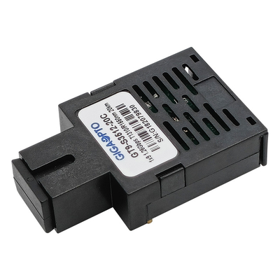 módulo óptico del transmisor-receptor del ST del SC FC del transmisor-receptor BIDI TX1310nm RX1550nm SMF los 20km de 1.25Gbps 1x9