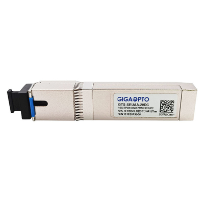 módulo simétrico del transmisor-receptor del SC UPC del módulo ONU SFP+ PR30 TX1270nm 10.3G RX1577nm 10.3G de 10G EPON SFP