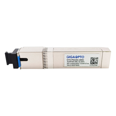 DOM del SC APC los 20km del módulo 1270nm 1577nm SMF del transmisor-receptor de 9.953Gbps XGS PON ONU SFP+