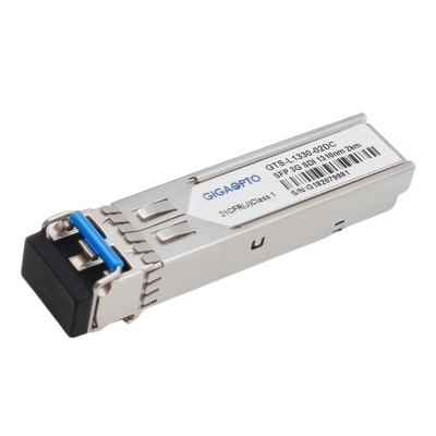 los módulos del transmisor-receptor de 3G SDI SMPTE SFP 1310nm los 2km SMF duplican DOM MSA Pinout del LC con los modelos patológicos video
