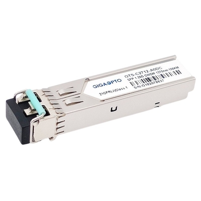 módulo SMF DOM Duplex LC del transmisor-receptor de 1.25G 1270 ~1610nm el 100km 1000BASE CWDM SFP