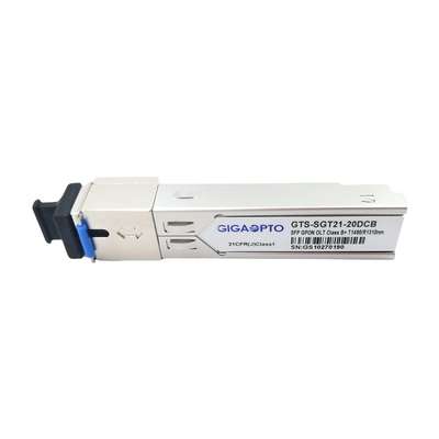 Módulo del transmisor-receptor del SC DDM de la clase B+ TX 1490nm 2.5G RX 1310nm 1.25G los 20km del transmisor-receptor de OLT GPON SFP