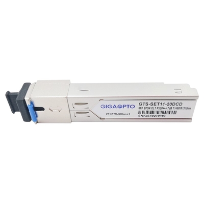 Módulo del transmisor-receptor de OLT SFP EPON Px20+++ PX40 7dBm SFP 1.25G TX1490nm/RX1310nm los 20km