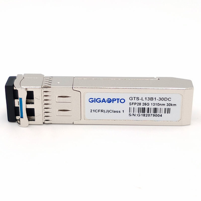 DOM ópticos del LC del duplex del módulo del transmisor-receptor de SFP28 los 30km 25GBASE ER Lite SMF 1310nm