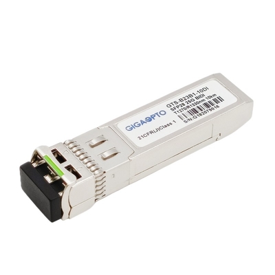 DOM ópticos 1270nm TX 1330nm RX del módulo el 10km LC del transmisor-receptor del WDM SFP28 industriales