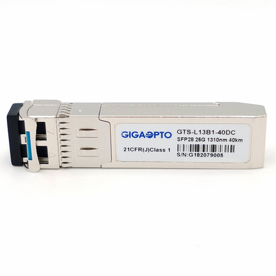 DOM ópticos ópticos del módulo EML APD SMF LC del transmisor-receptor 1310n los 40km de 25GBASE ER SFP28