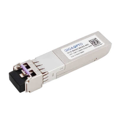 DOM del LC los 40km del transmisor-receptor de SFP BIDI del acuerdo de 2x 155Mbps 1310nm 1490nm