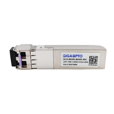 DOM del LC los 40km del transmisor-receptor de SFP BIDI del acuerdo de 2x 155Mbps 1310nm 1490nm