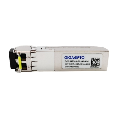 100BASE BX CSFP se doblan los DOM del LC del transmisor-receptor de BIDI los 40km TX1550nm RX1310nm SM