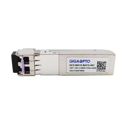 módulo en doble canal TX1490nm RX1310nm SMF los 40km del transmisor-receptor de 1.244G BIDI CSFP
