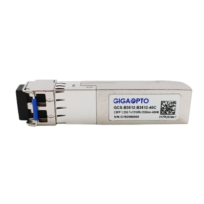 2 DOM de SFP BIDI 1310nm 1550nm SMF los 40km LC del acuerdo de la fibra 1.244Gbps