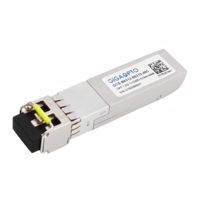 DOM duales del transmisor-receptor los 40km TX1550 RX1310 SM LC de 1000BASE CSFP BIDI
