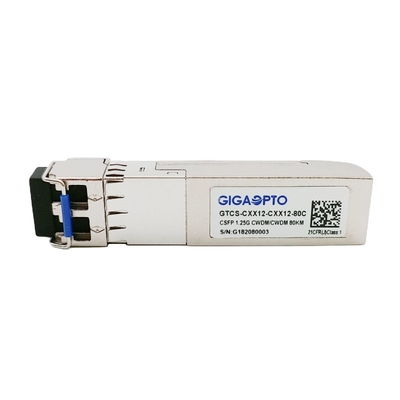 1000BASE CWDM CSFP se doblan los DOM del LC del transmisor-receptor del C-47 SM de BIDI los 80km TX C51 RX