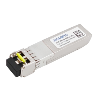 2.5Gbps el acuerdo SFP se dobla los DOM de Tx 1310nm Rx 1550nm LC los 20km del transmisor-receptor de BIDI