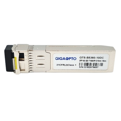 módulo video MSA del transmisor-receptor de 6G SDI TX1550nm RX1310nm el 10km BIDI