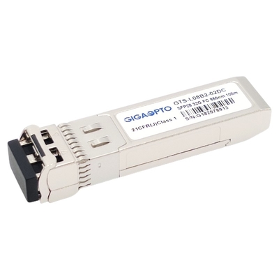 DOM cortos del módulo el 100m LC del transmisor-receptor del interruptor 850nm SFP28 de la longitud de onda 32GFC del canal de la fibra 32G