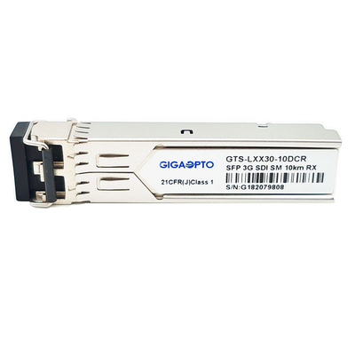 solo módulo patológico video LC DDM MSA de los modelos del receptor 1310nm el 10km del vídeo 3Gbps