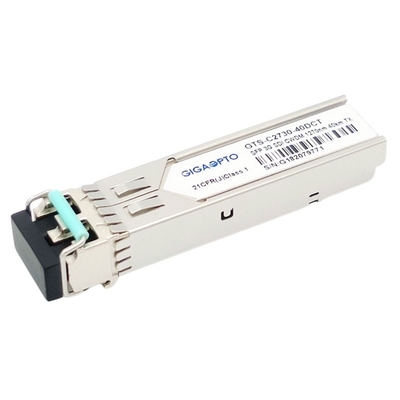 transmisor video 1270nm 1610nm los 40km SMF LC DDM MSA del transmisor-receptor CWDM de 3Gbps SDI SFP solo