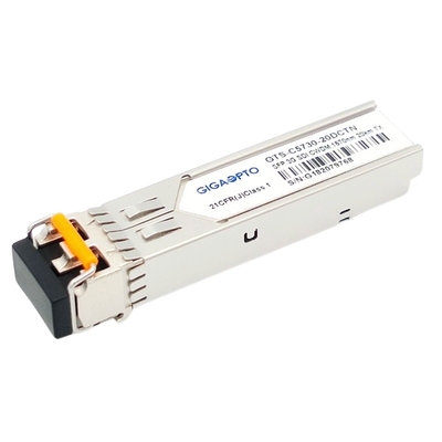 transmisor video no MSA 1270nm 1610nm los 20km SMF LC DDM del transmisor-receptor CWDM de 3Gbps DVI SFP solo
