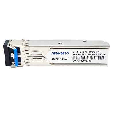 No módulo de transmisor de los modelos patológicos video de MSA 3G SDI SFP Tx 1310nm el 10km solo DDM para SD/HD/3G SDI