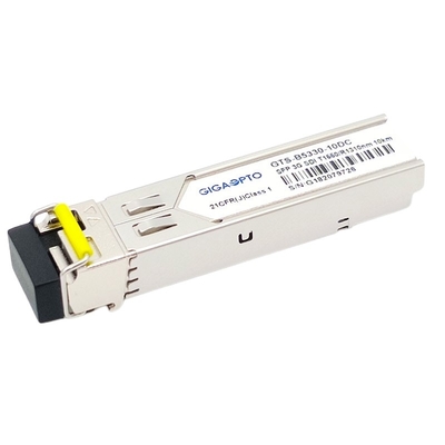 solo módulo patológico video DDM MSA del transmisor-receptor de los modelos del módulo TX1550nm RX1310nm el 10km de BiDi SFP del modo 3Gb/S