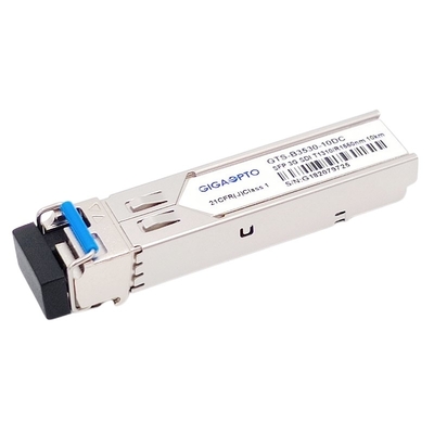 módulo video del transmisor-receptor de 3Gbps MSA Digital SFP BiDi 1310nm TX 1550nm RX el 10km para SD/HD/3G-SDI