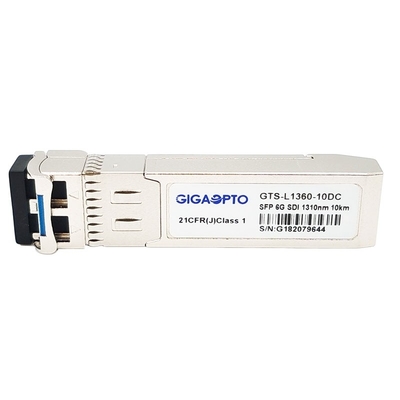módulo video 1310nm el 10km LC DOM For SD/HD/3G/6G/SDI del transmisor-receptor 6G